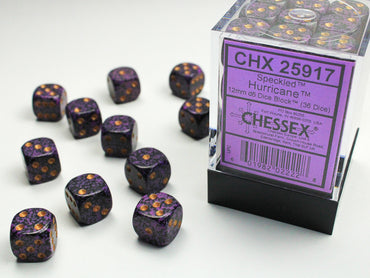 Speckled Hurricane 12mm d6 Dice Block (36 dice)