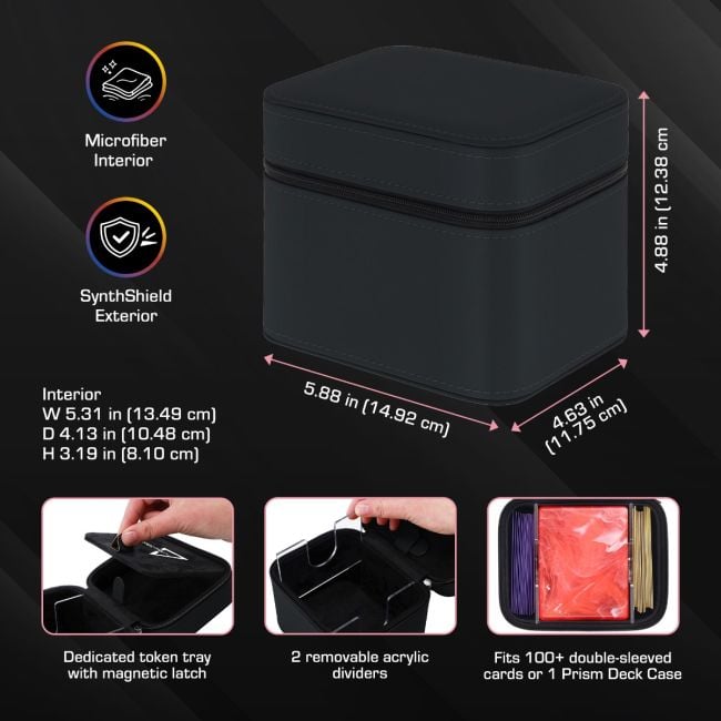 Prism Deck Case - Matrix - Black