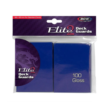 Deck Guard Elite 2 Sleeves Blue gloss