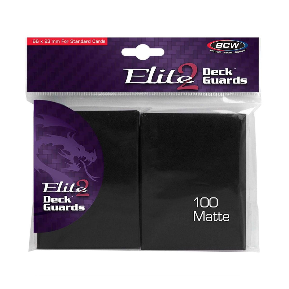 Deck Guard Elite 2 Sleeves Black2