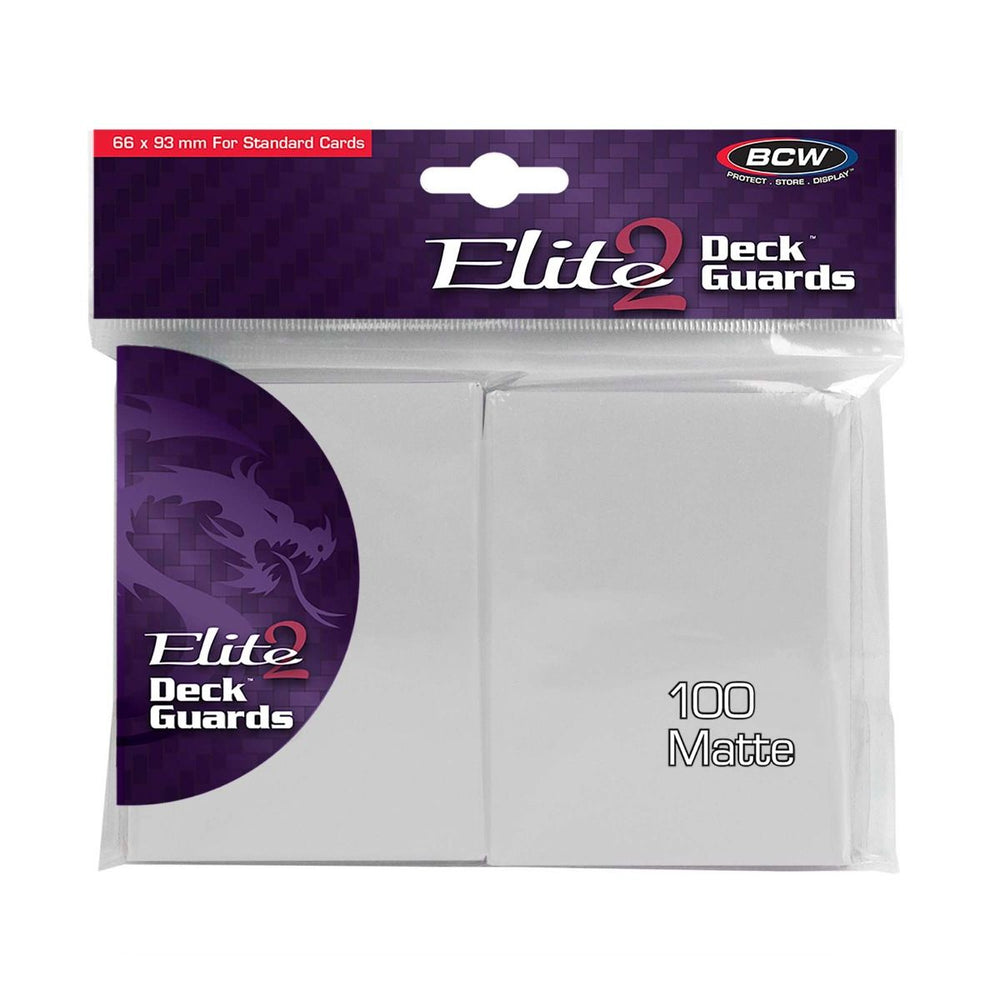 Deck Guard Elite 2 Sleeves White2