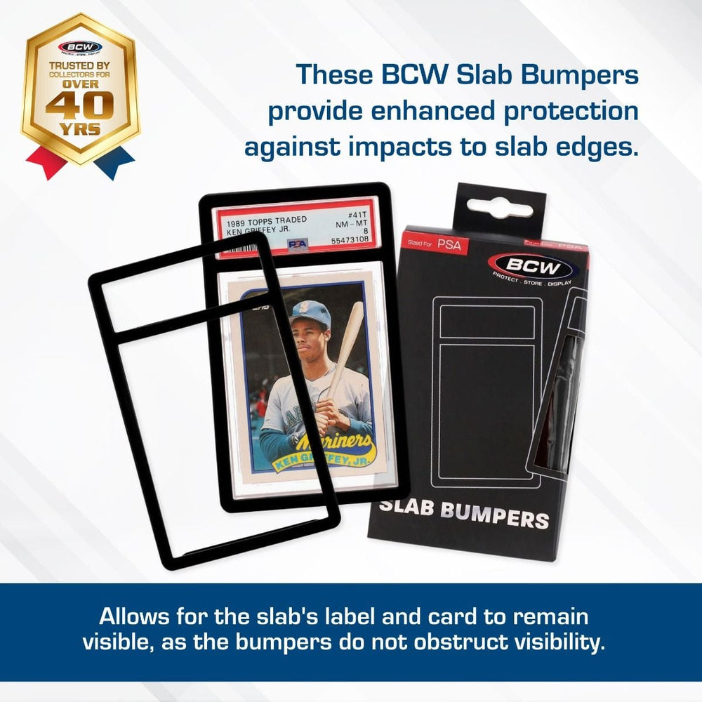 Slab Bumpers - PSA Card - Black