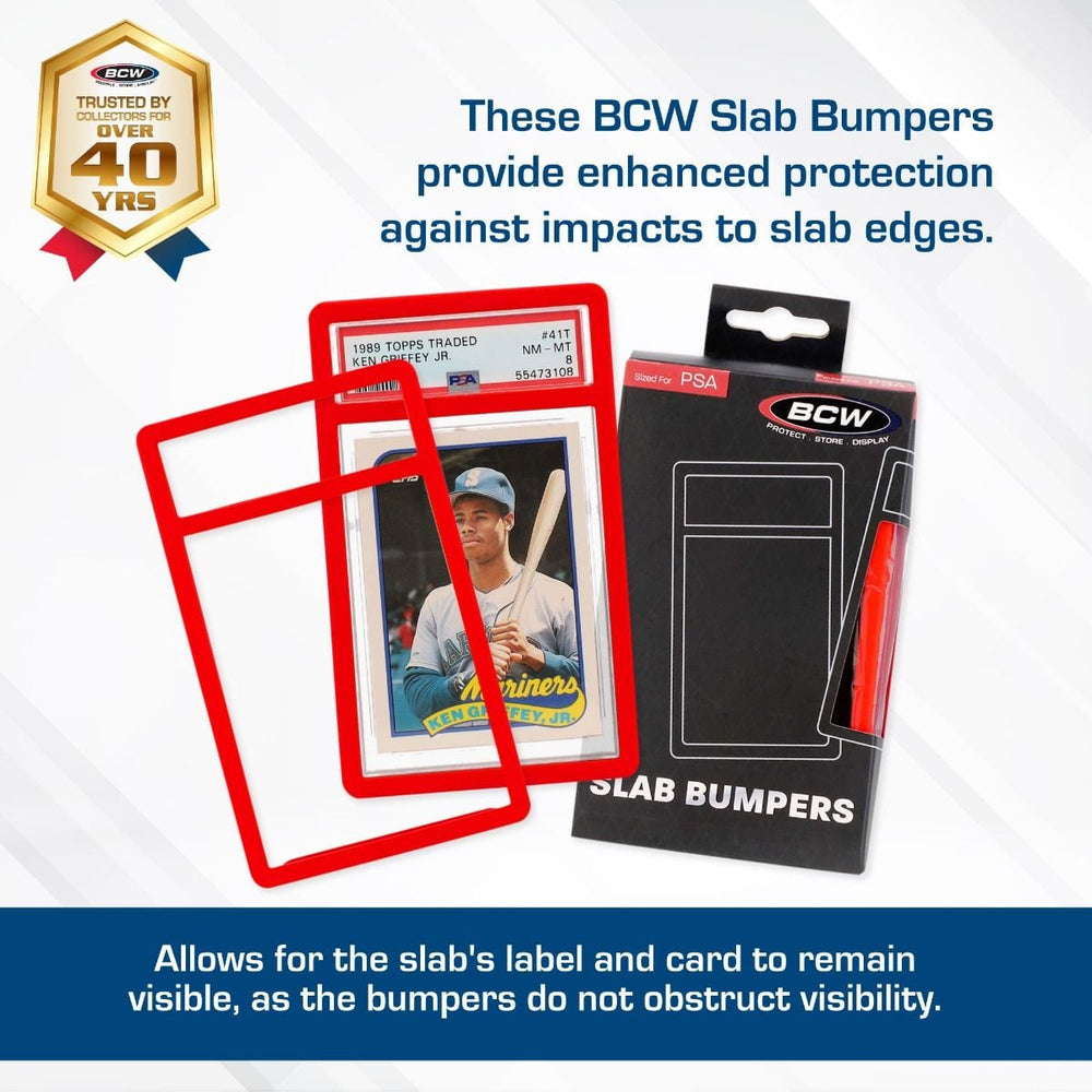 Slab Bumpers - PSA Card - Red