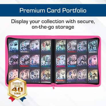 Z-Folio 12-Pocket LX Album - Pink