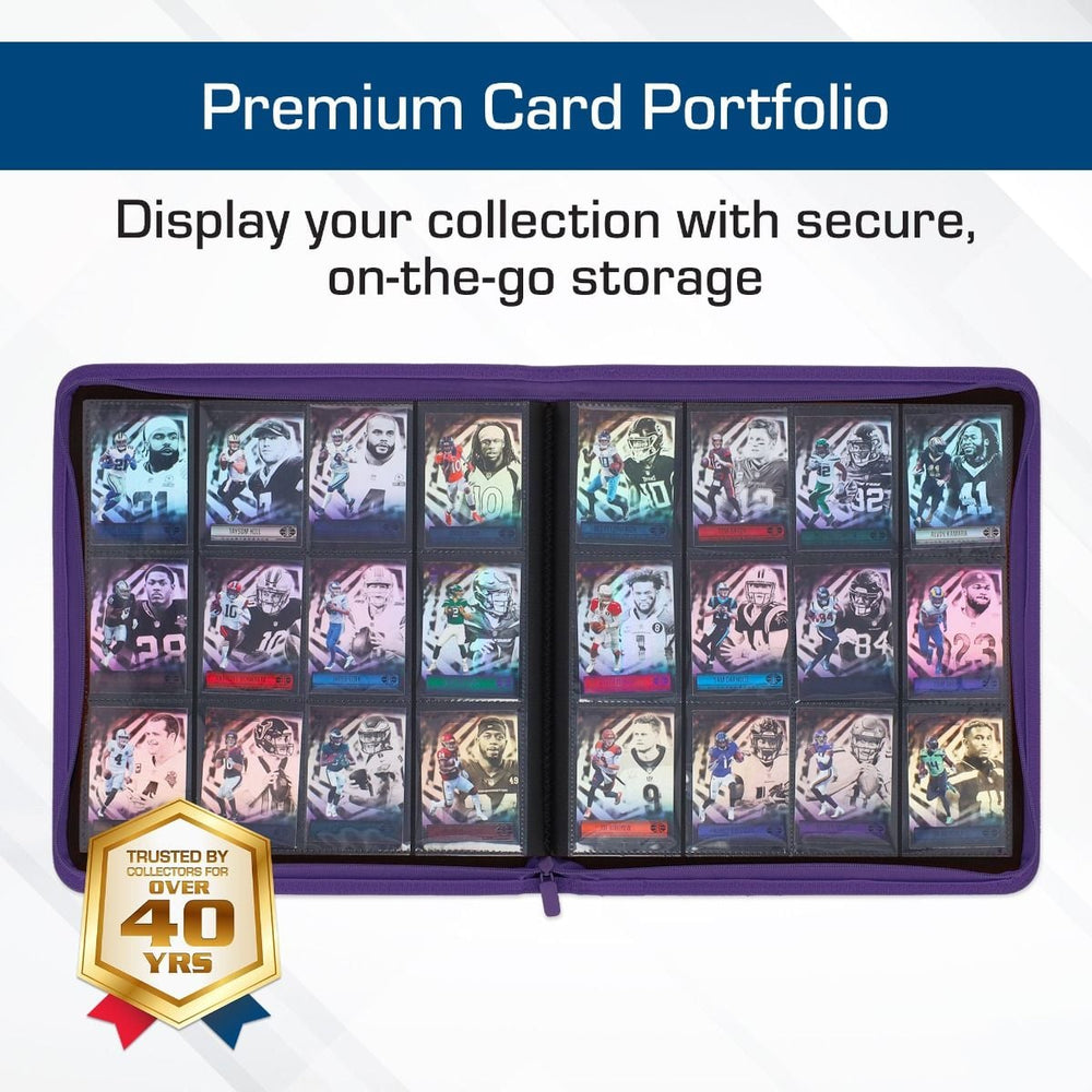 Z-Folio 12-Pocket LX Album - Purple