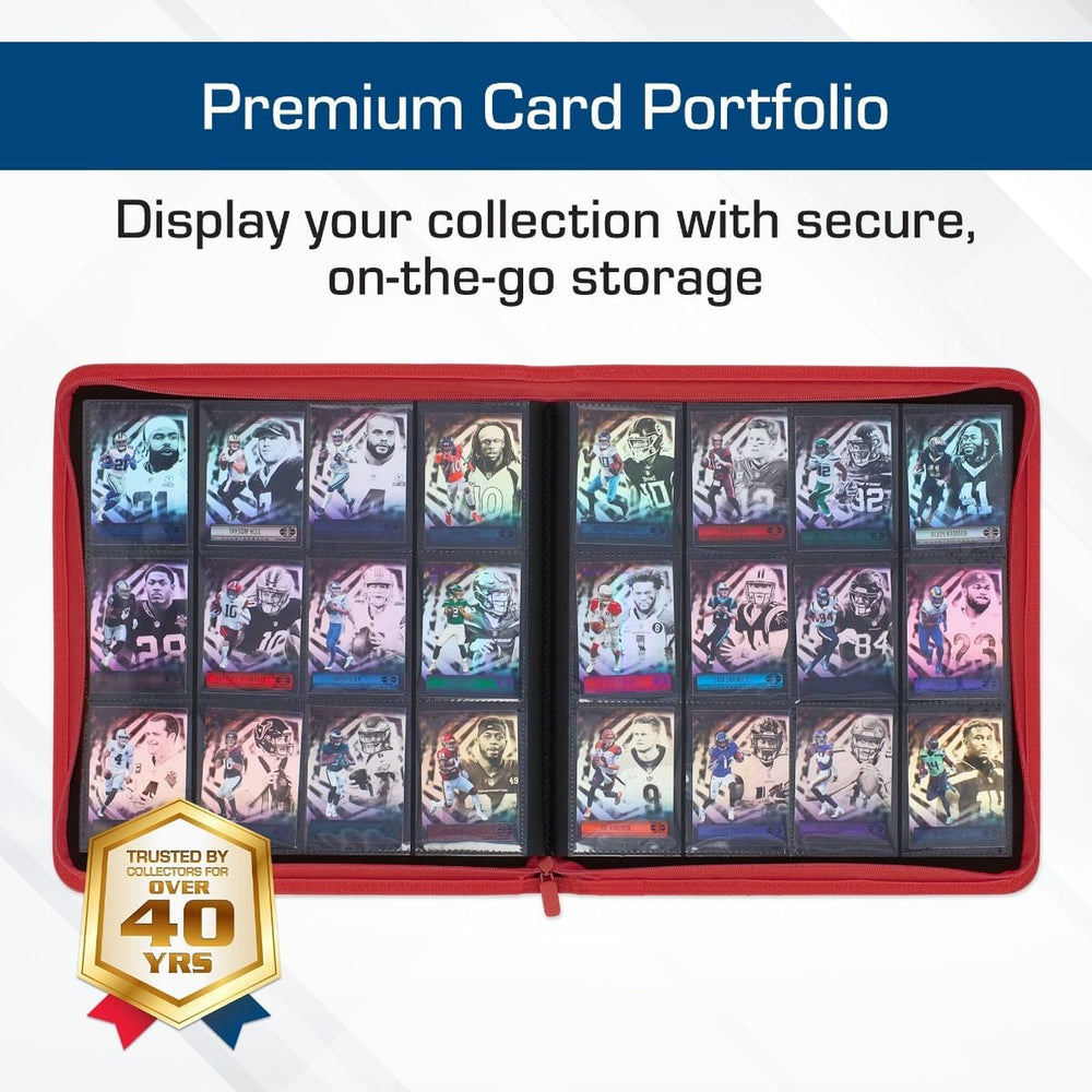 Z-Folio 12-Pocket LX Album - Red