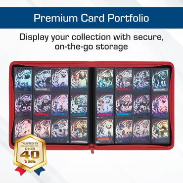 Z-Folio 12-Pocket LX Album - Red