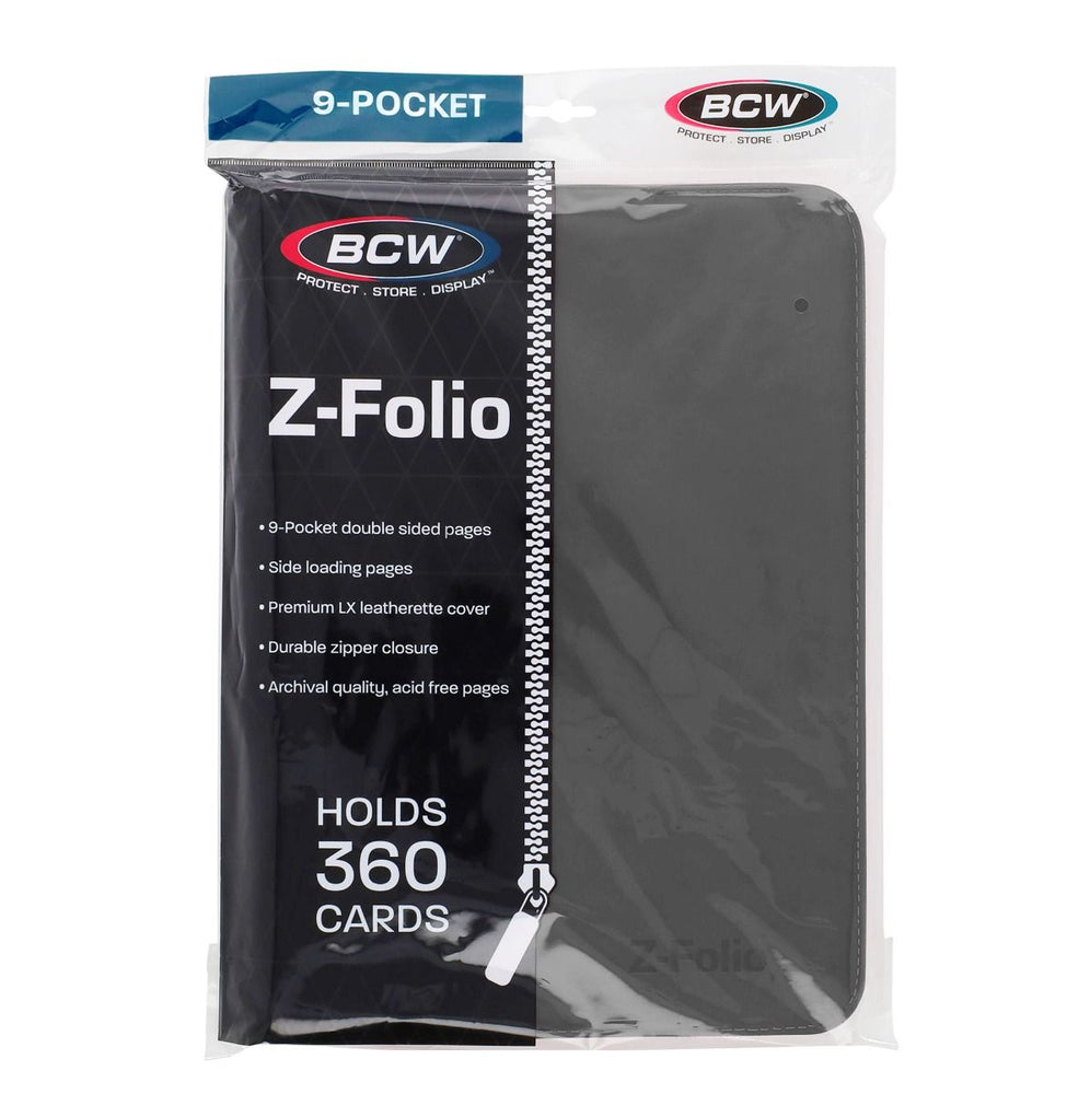 Z-Folio 9-Pocket Album - Grey