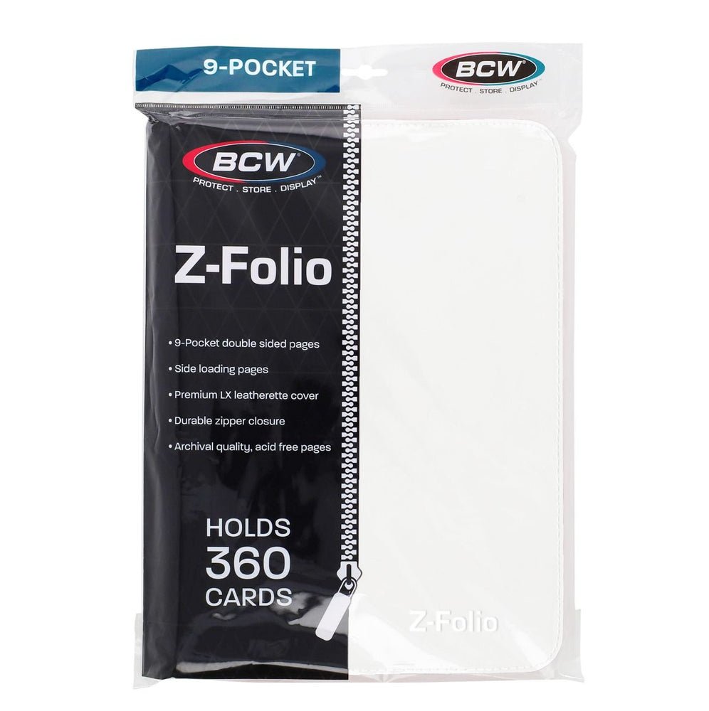 Z-Folio 9-Pocket Album - White