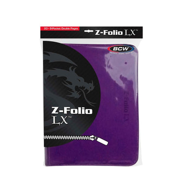 Z-Folio 9-Pocket Album - Purple