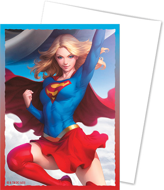 Dragon Shields: (100) Brushed Art - Supergirl (DISPLAY 10)