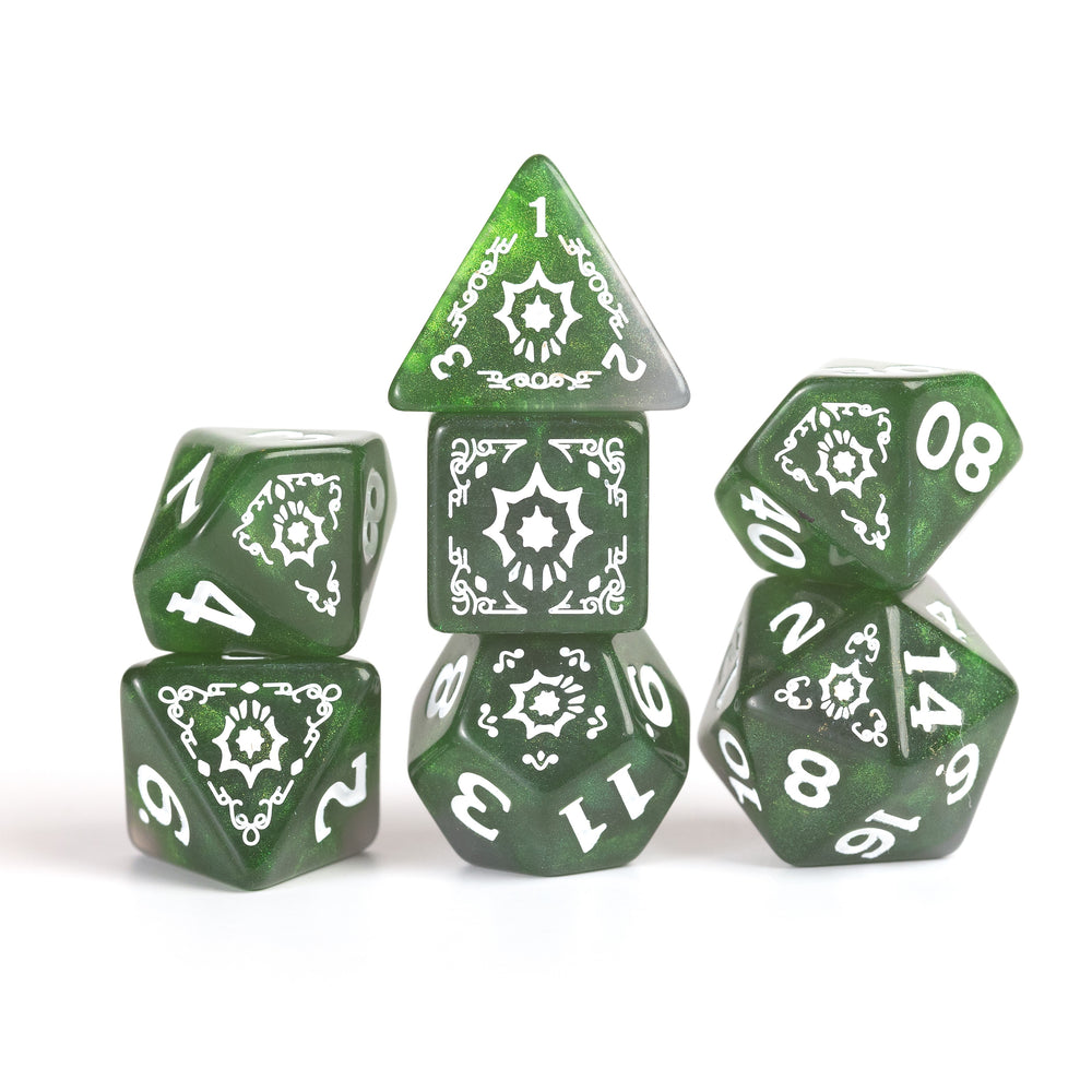 Dungeons & Dragons: Adventure Dice - Cleric Green