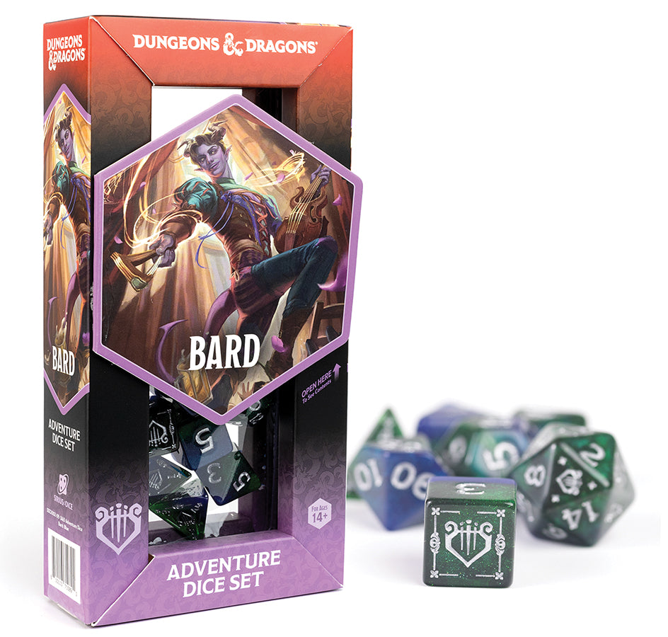 Dungeons & Dragons: Adventure Dice - Bard Blue