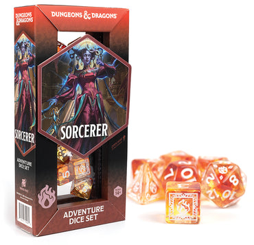 Dungeons & Dragons: Adventure Dice - Sorcerer Orange