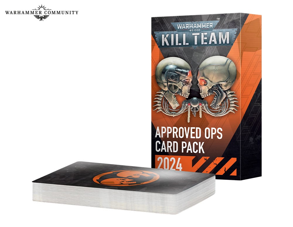 Warhammer 40K: Kill Team - Approved Ops Card Pack 2024