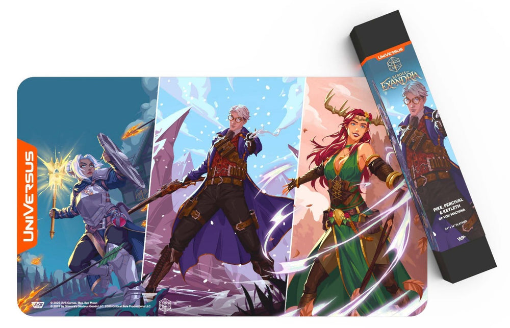 UniVersus TCG: Critical Role - Heroes of Exandria - Playmat Pike Percival Keyleth