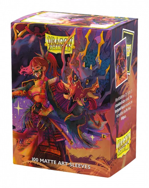 Dragon Shields: (100) Matte Art Sleeves - The Fallen (DISPLAY 10)