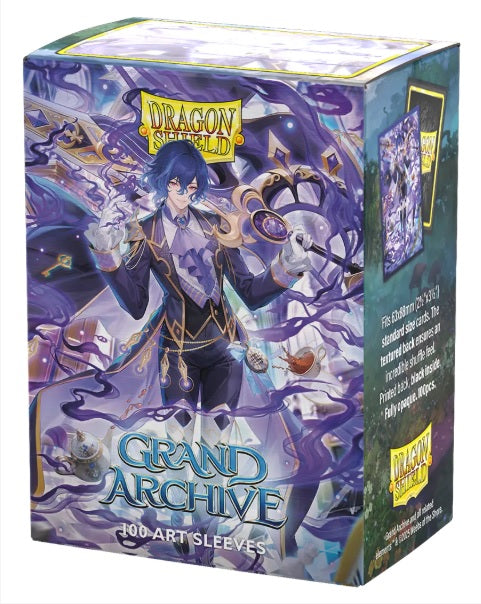 Dragon Shields: (100) Matte Dual Art - Grand Archive - Ciel Mirage`s Grave (DISPLAY 10)
