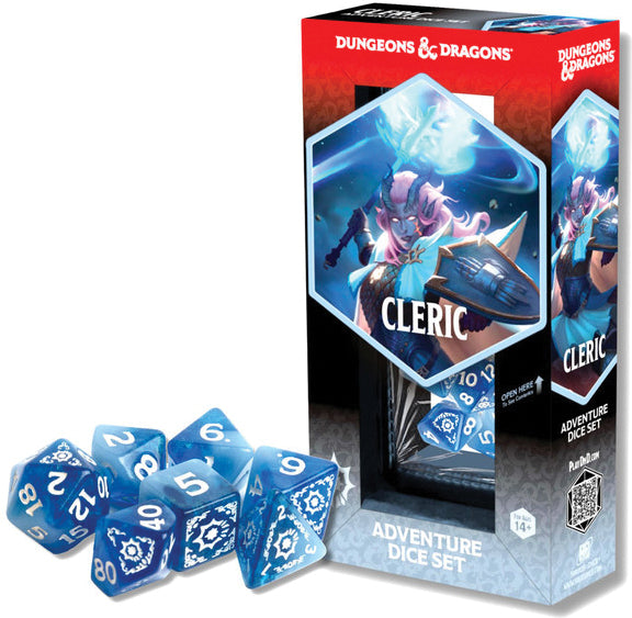 Dungeons & Dragons: Adventure Dice - Cleric White & Blue