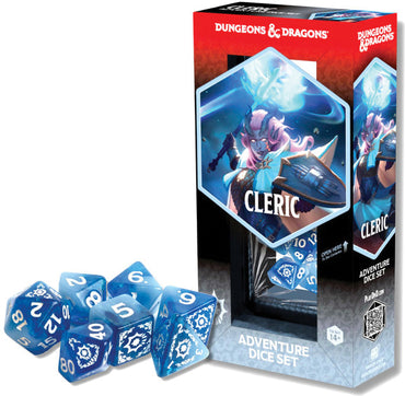 Dungeons & Dragons: Adventure Dice - Cleric White & Blue
