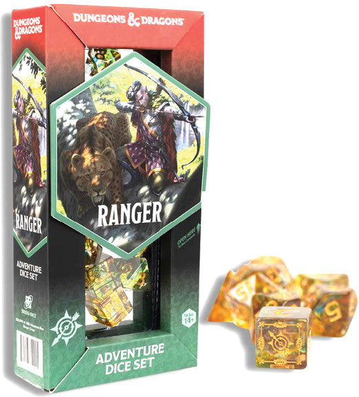 Dungeons & Dragons: Adventure Dice - Ranger Green (NEW)