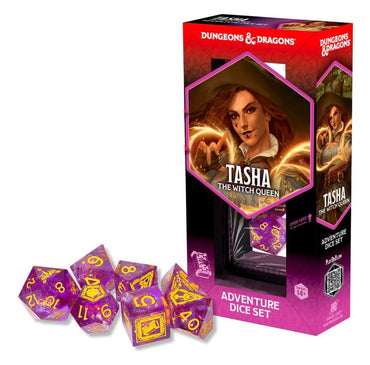 Dungeons & Dragons: Adventure Dice - Tasha the Witch Queen Sharp Edged Set