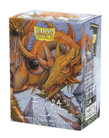 Dragon Shields: (100) Matte Dual Art - The Millerax (DISPLAY 10)