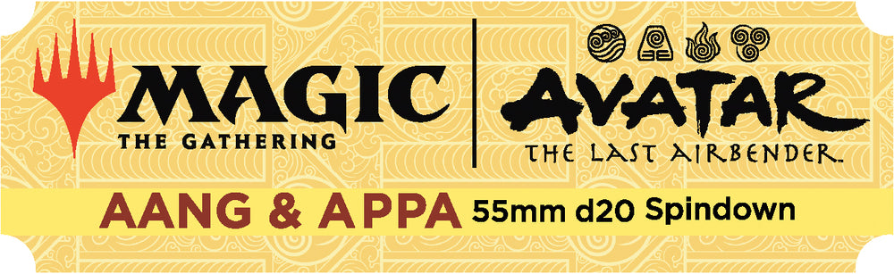 Magic the Gathering CCG: Avatar - The Last Airbender 55mm Spindown d20