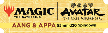 Magic the Gathering CCG: Avatar - The Last Airbender 55mm Spindown d20