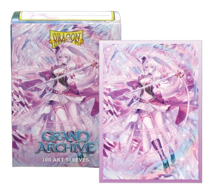 Dragon Shields: (100) Matte Dual Art - Grand Archive - Merlin Brilliant Vestige