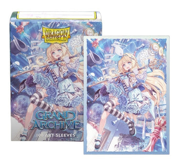 Dragon Shields: (100) Matte Dual Art - Grand Archive - Alice Golden Queen