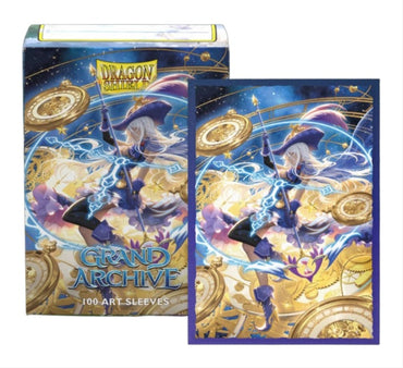 Dragon Shields: (100) Matte Dual Art - Grand Archive - Chronowarp
