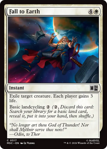 Fall to Earth [Marvel Super Heroes Commander]