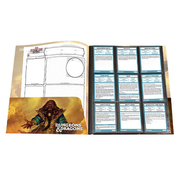 Dungeons and Dragons RPG: Class Folio with Stickers