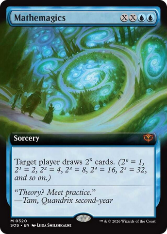 Mathemagics (Extended Art) [Secrets of Strixhaven]