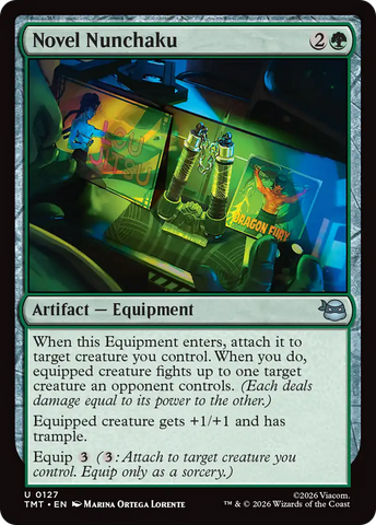 Novel Nunchaku [Teenage Mutant Ninja Turtles]