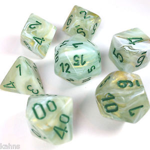 Poly Marble Green/Dark Green (7)