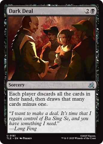 Dark Deal [Avatar: The Last Airbender: Eternal-Legal]