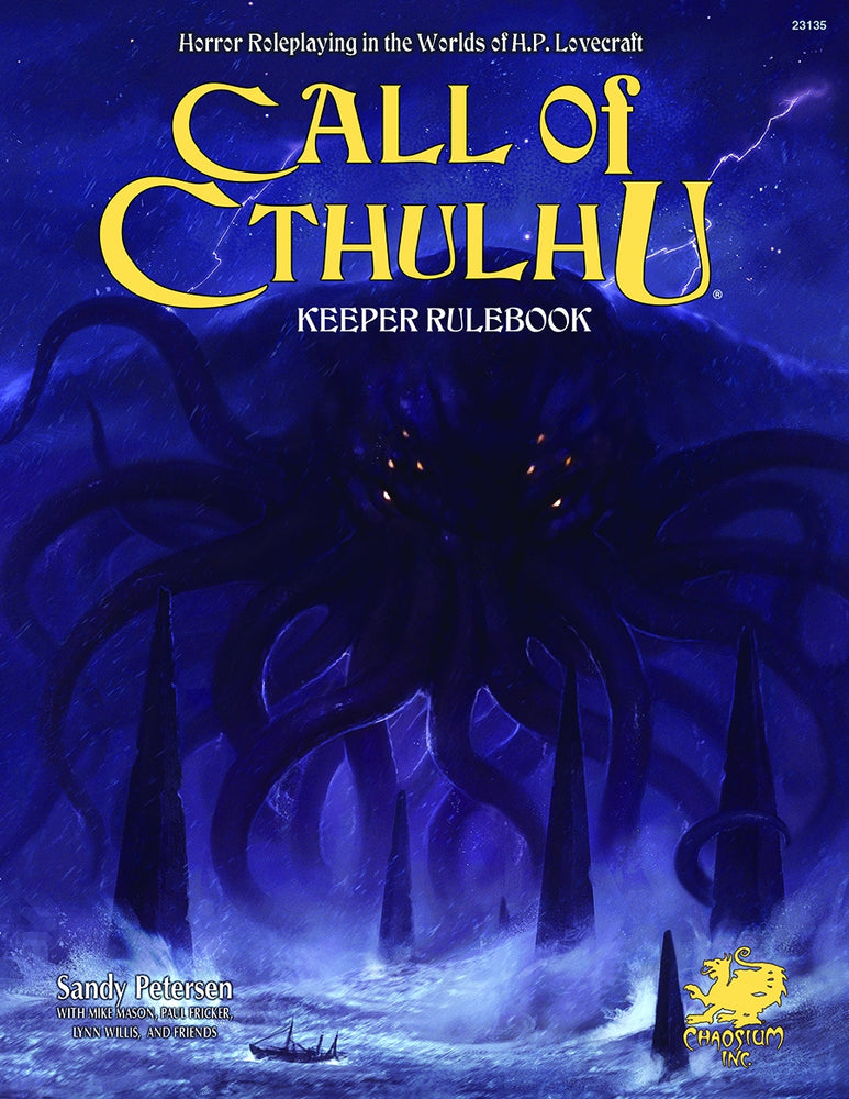 Call of Cthulhu: Keeper Rulebook (GM) 7th Edition