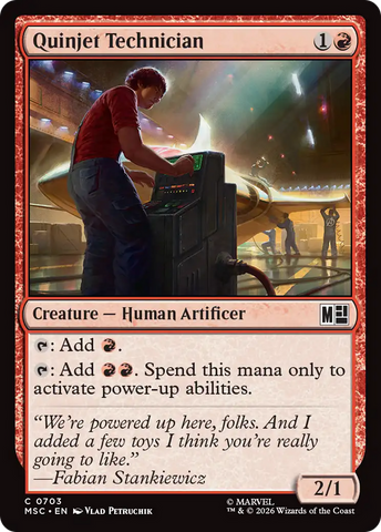 Quinjet Technician [Marvel Super Heroes Commander]