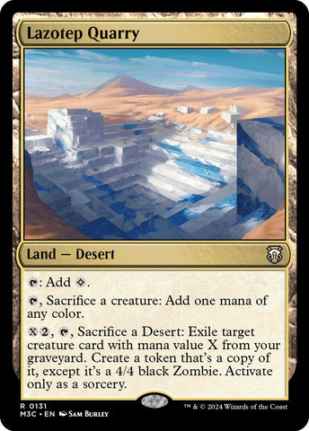 Lazotep Quarry [Modern Horizons 3 Commander]