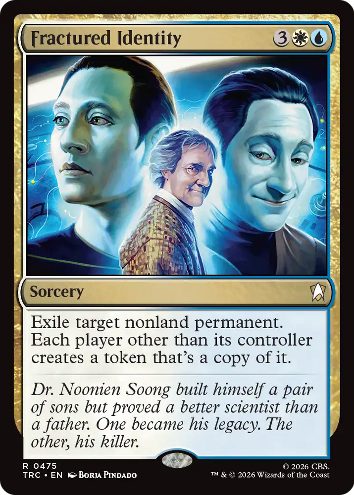 Fractured Identity (Surge Foil) [Star Trek Commander]