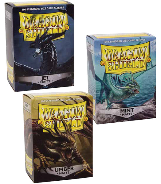 Dragon Shields: (100) Matte Mint (DISPLAY 10)