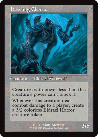 Shrill Howler // Howling Chorus (Retro Frame) [Innistrad Remastered]