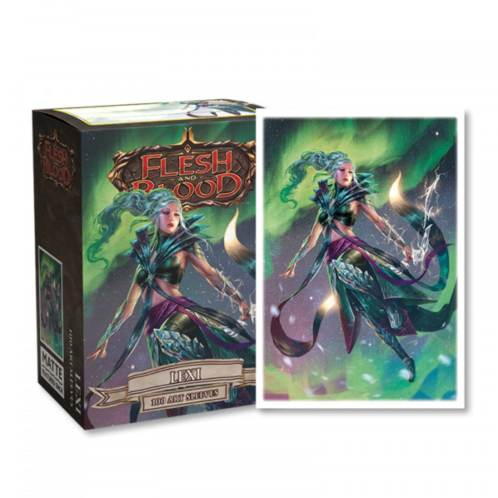 Dragon Shield Sleeves: Standard Matte Art Flesh and Blood - Lexi 100CT
