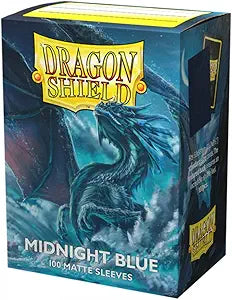 Dragon Shield Matte Midnight Blue Sleeves (100)