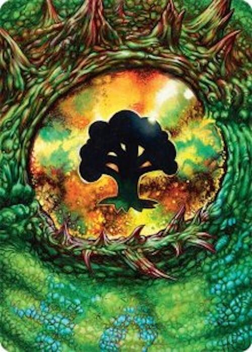 Forest Art Card (32/54) [Tarkir: Dragonstorm Art Series]