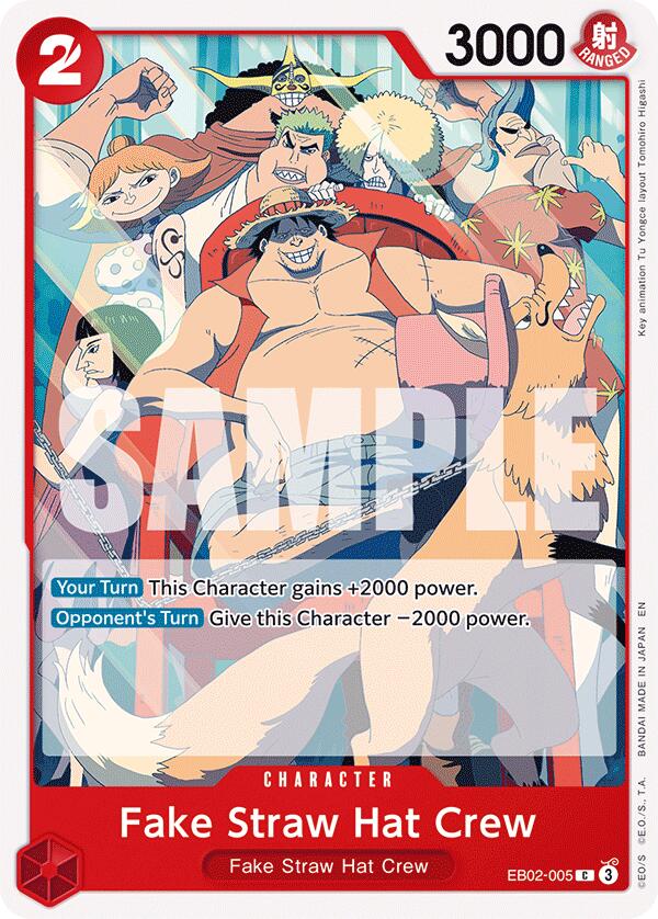 Fake Straw Hat Crew [Extra Booster: Anime 25th Collection]