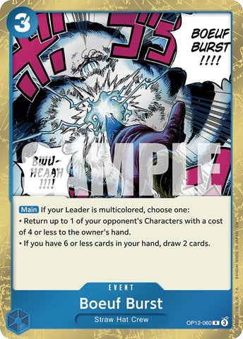 Boeuf Burst [Legacy of the Master]