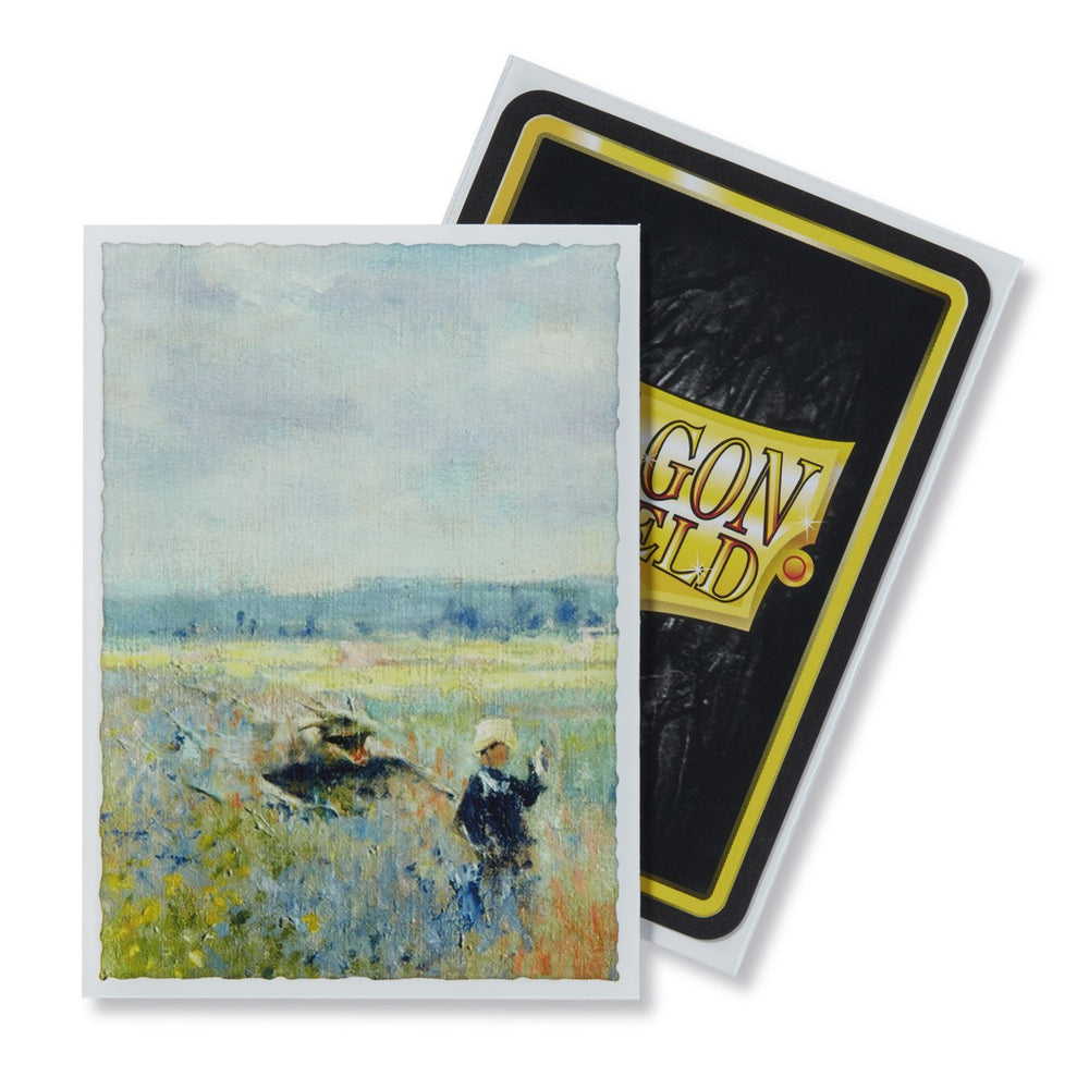 Dragon Shields: (100) Art Sleeves Classic Poppy Field (DISPLAY 10)